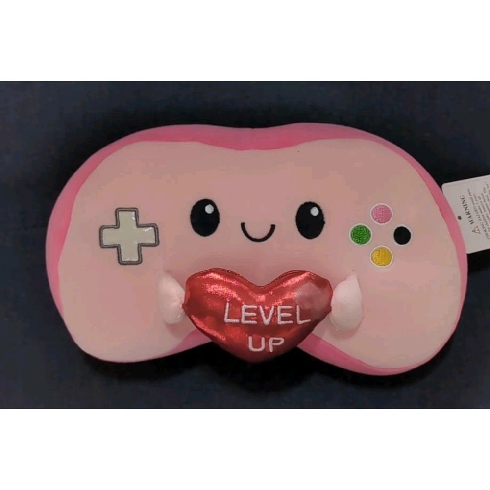 level up gaming remote Plush  Toys  11 Inches Pink